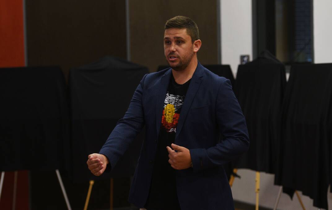 SUPPORT: Marc Sutherland is helping launch the Gomeroi Culture Academy which will kick off in the new year. Photo: Gareth Gardner 280617GGD01