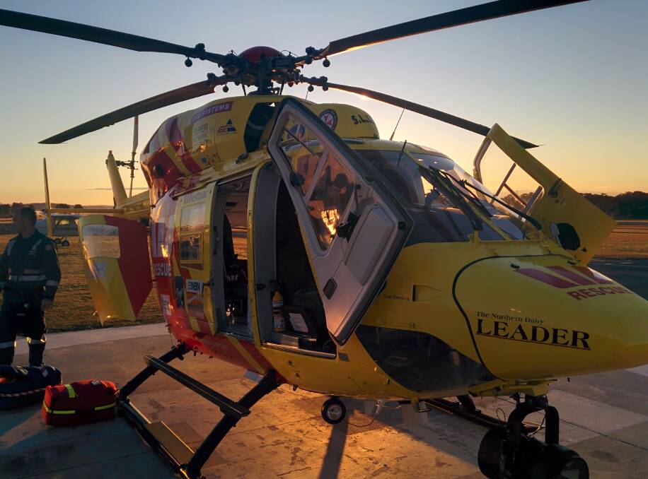 IN A SPIN: The NSW Health Services Union has hit out at the decision to reverse a recently implemented fatigue policy. Photo: Westpac Rescue Helicopter