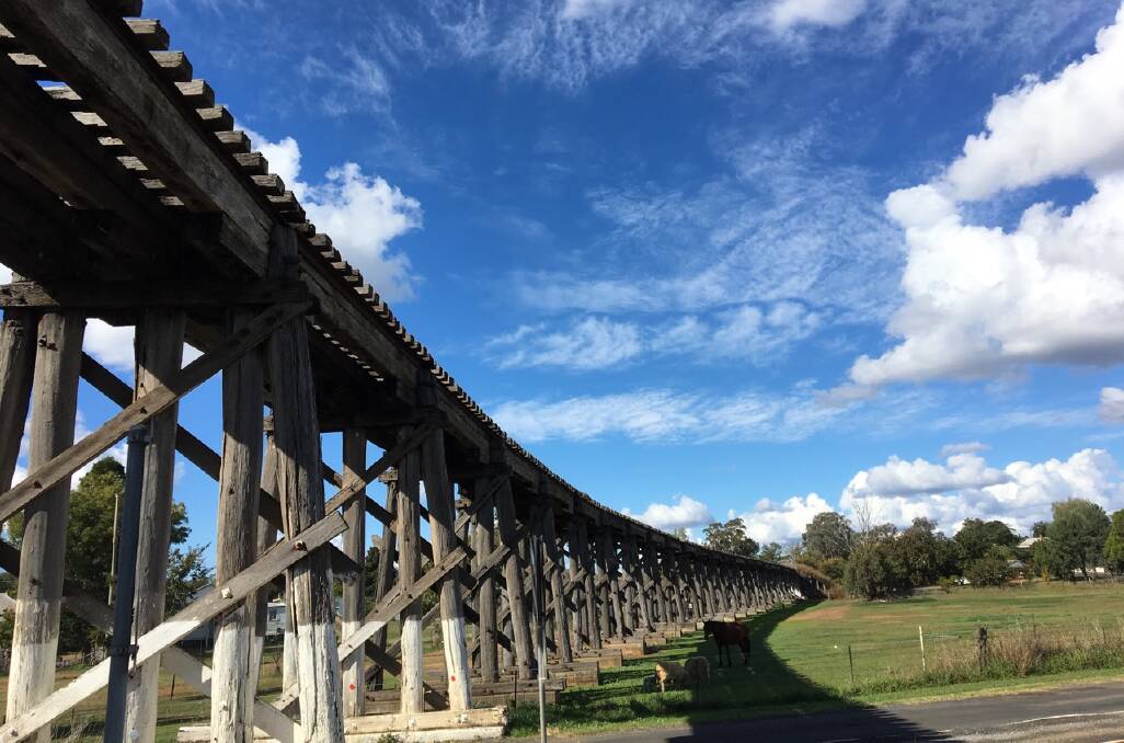 ON ALL FRONTS: There's a multi-pronged push to save Manilla's historic wooden viaduct.