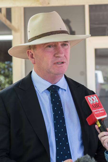 Nationals candidate Barnaby Joyce