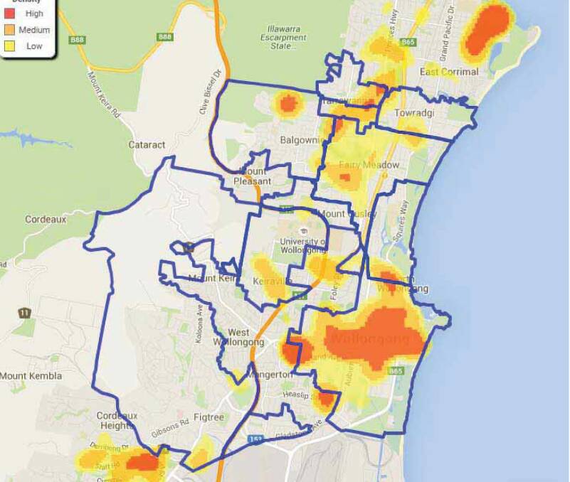 University of Wollongong researcher Dr Michael Flood says its no surprise 'hot spots' are concentrated over poorer suburbs, as there is strong evidence showing a link between socioeconomic status and family violence.