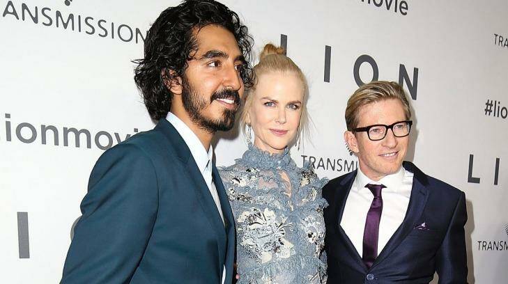 Dev Patel, Nicole Kidman and David Wenham arrive ahead of the Australian premiere of <i>Lion</i>. Photo: Mark Metcalfe