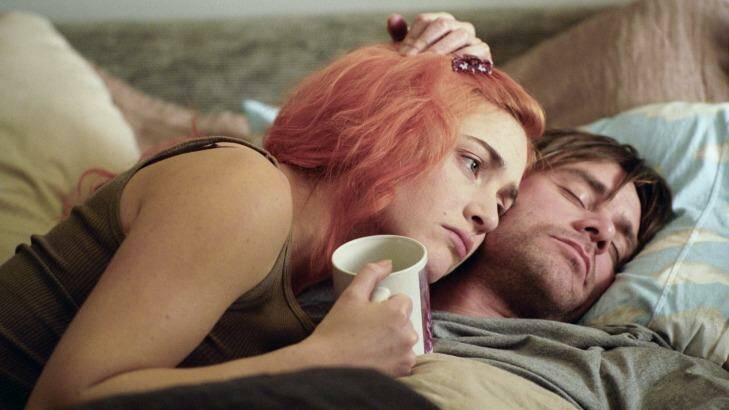Same again: Kate Winslet's Clementine Kruczynski is forever doomed to fall in love with Joel Barish (Jim Carrey) in <i>Eternal Sunshine of the Spotless Mind</i>. Photo: Supplied