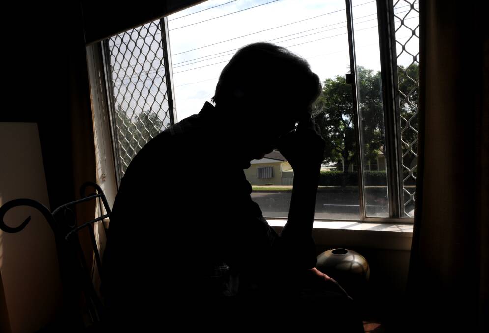 MENTALLY SCARRED: South Tamworth resident Tony is struggling to cope after a home invasion last month. Photo: Gareth Gardner 040414GGD01