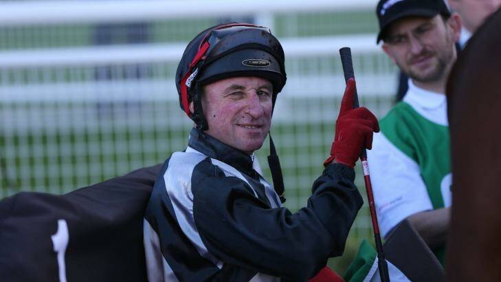 'I'd had a gutful': Jim Cassidy will be rubbed out for most of January after elbowing Tears In Heaven from his mount, Sensualism. Photo: Anthony Johnson