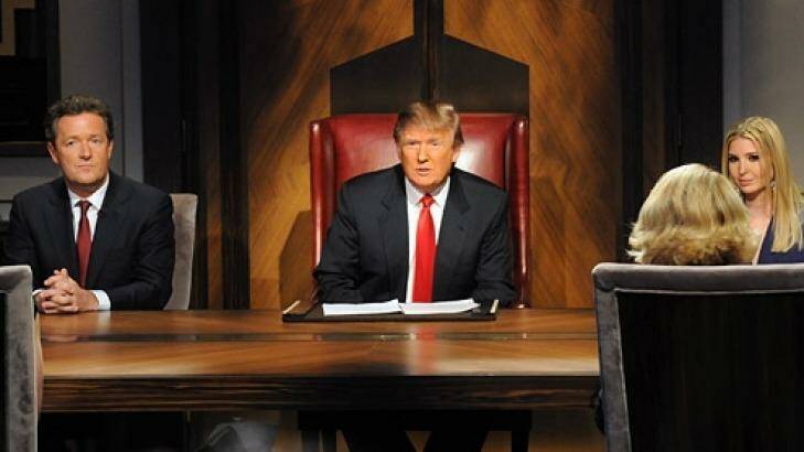 A scene from NBC's hit reality show, <i>The Apprentice</i>, starring Donald Trump. Photo: Screenshot