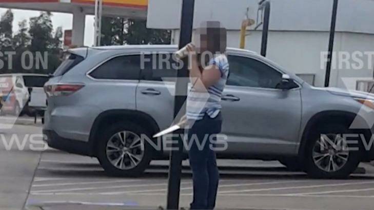 A woman has been shot dead by police at a Hungry Jack's. Photo: 7 News