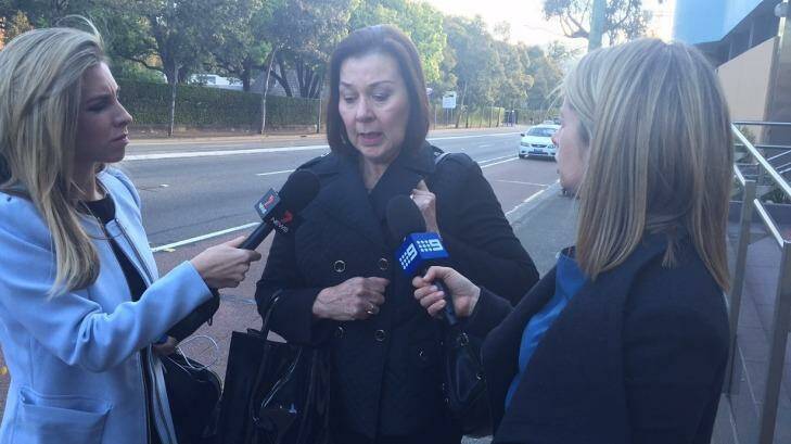Trisha Jarvis, a bystander who helped Ryan Leo after he was hit by a car at Hurstville.
