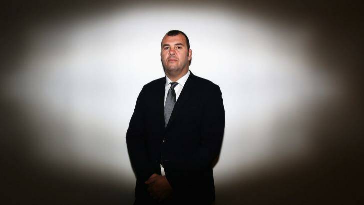 Man in the middle: New Wallabies coach Michael Cheika Photo: Cameron Spencer