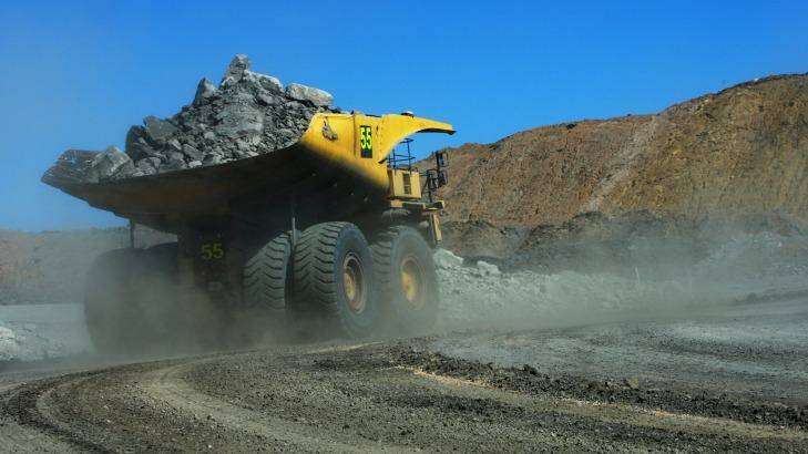 Mining companies have  stuck to payout ratios despite taking a hit in profits. Photo: Peter Braig