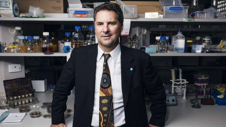Portrait of Dr Larry Marshall, Chief Executive of CSIRO. Photographed at CSIRO in North Ryde. Wednesday 25th May 2016. Photograph by James Brickwood. SMH NEWS 160525