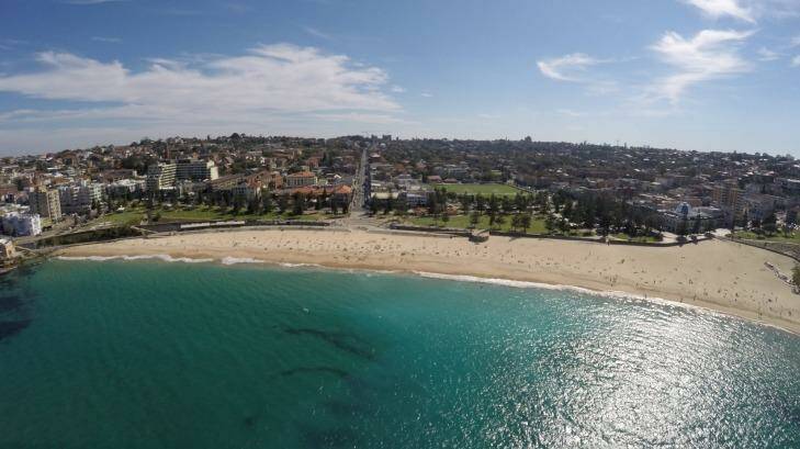 File image of Coogee beach, which was closed on Wednesday due to sewage. Photo: Supplied