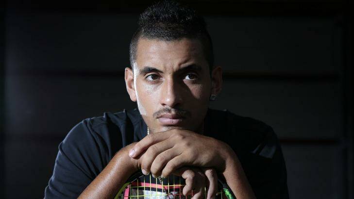 Nick Kyrgios has the weight of expectation on him for the Australian Open. Photo: Jeffrey Chan