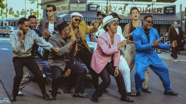 Mark Ronson's <i>Uptown Funk</i> featuring Bruno Mars.