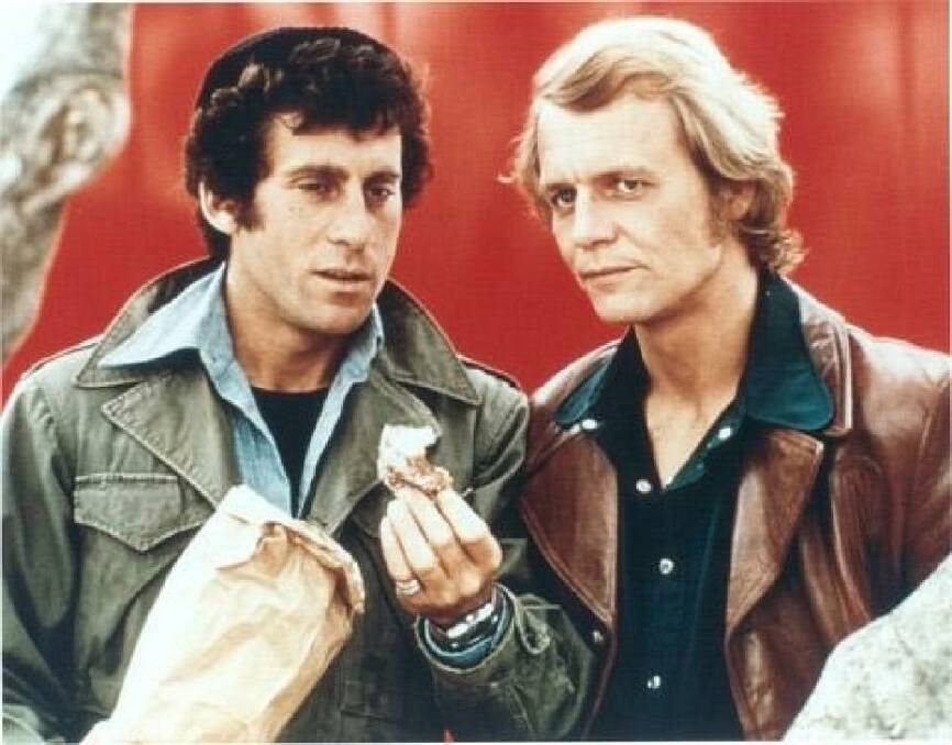 Two of the best: Starsky and Hutch was a classic duo, with Paul Michael Glaser just edging it in our opinion.