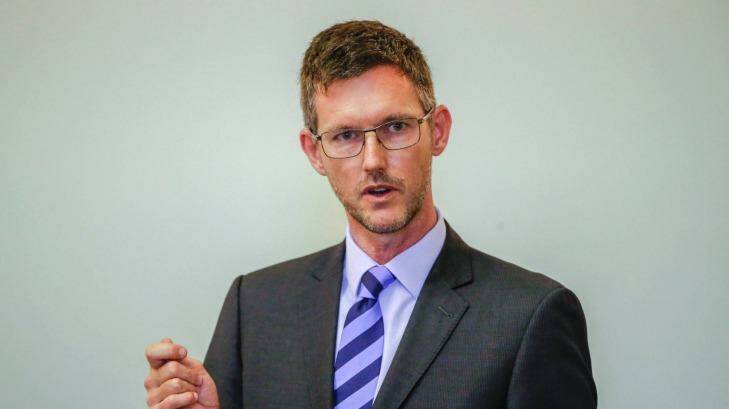 Queensland Energy Minister Mark Bailey has blasted Coalition figures for using last week's South Australian storm to attack renewable energy targets. Photo: Glenn Hunt
