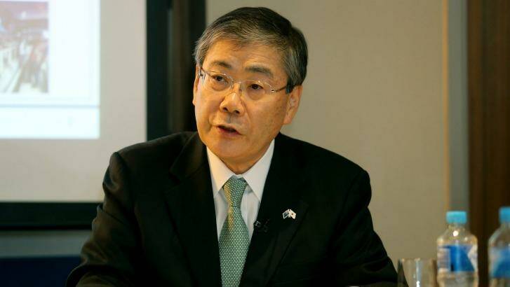 Shunichi Miyanaga says Japan's bid is making 'very smooth progress'. Photo: Wayne Taylor