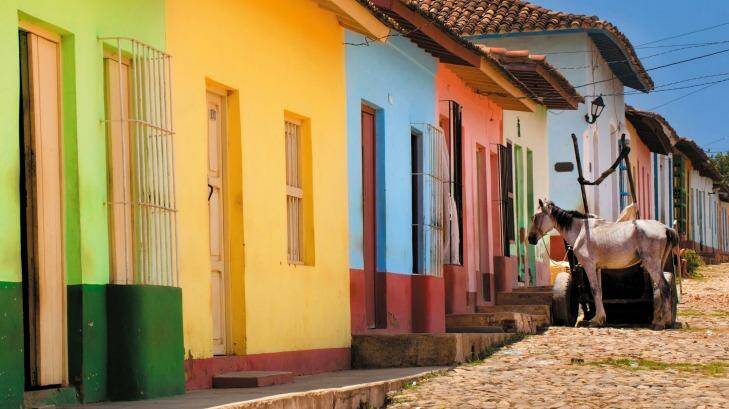 The UNESCO World Heritage-listed town of Trinidad is a six-hour drive from Havana.