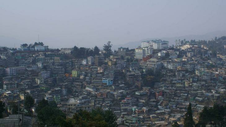 Kohima, the capital of the Indian state of Nagaland. All-male tribal bodies are responsible for social unrest which has seen the torching of government buildings and two deaths. Photo: Amrit Dhillon