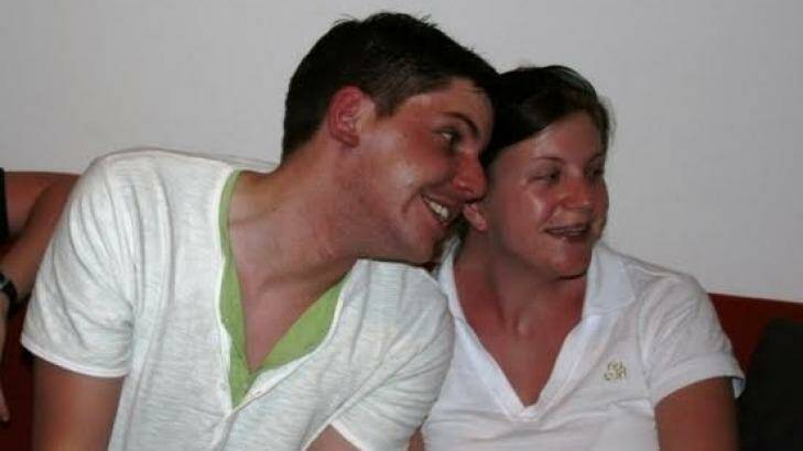 Dreamworld tragedy victims and siblings Luke Dorsett and Kate Goodchild at their mum Kim's 50th Photo: supplied
