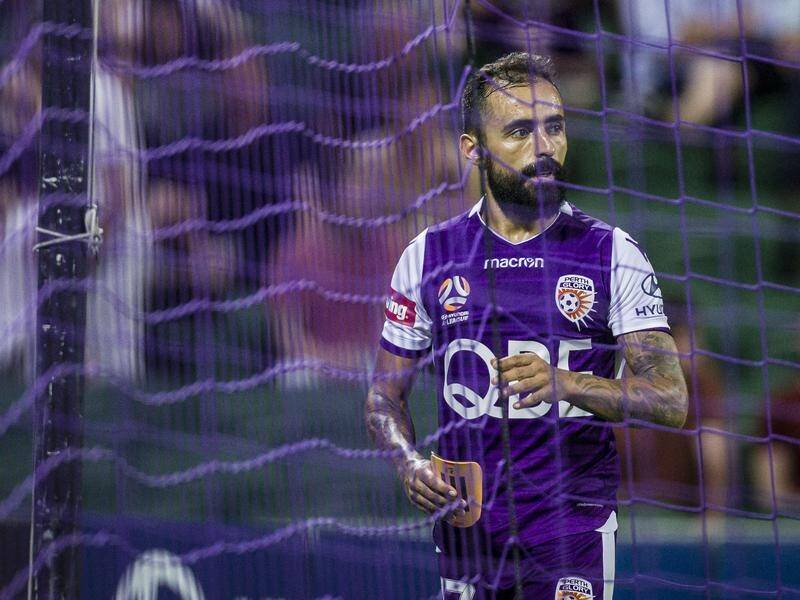 Diego Castro has scored six goals in his 18 A-League games for Perth Glory this season.
