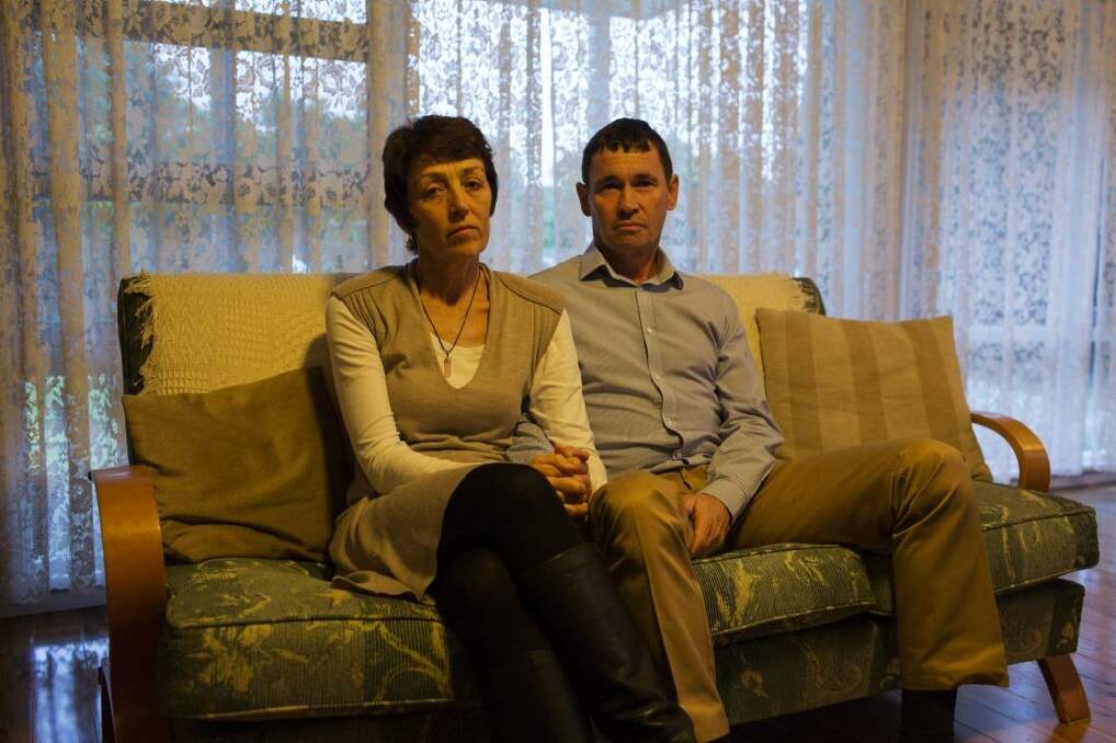 Living victims: Jon and Meryn O'Brien Photo: James Brickwood