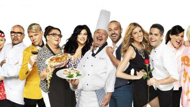 Just some of the restaurateur contestants on Channel Nine's <i>The Hotplate</i>.