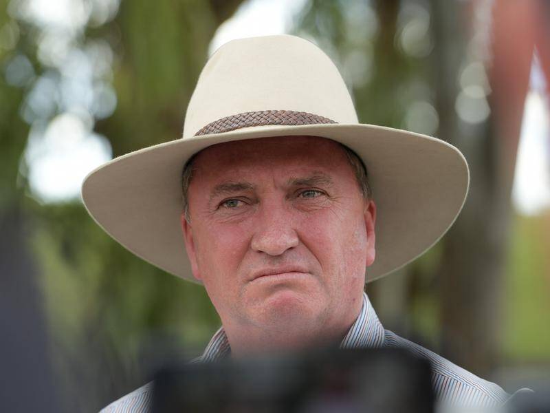 A 74-year-old man has admitted sending a bullet to Barnaby Joyce's Tamworth office (file).
