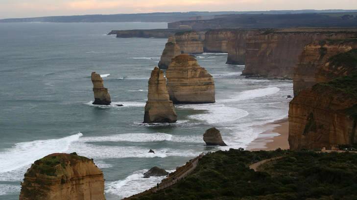 Embarrassing blunder: Greek officials have used Australia's iconic Twelve Apostles in their tourism video. Photo: Damian White