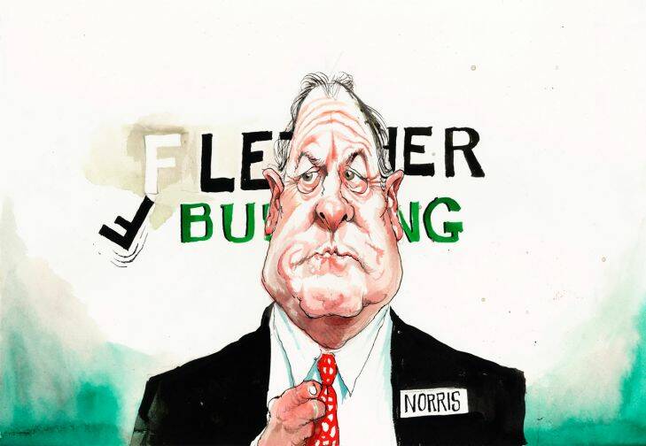 FRG USE ONLY David Rowe. Wednesday 26th July 2017. Ralph Norris. Fletcher Building. Chanticleer 26 July 2017 Ralph Norris and Fletcher Building