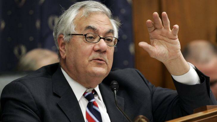 Former congressman Barney Frank says  "increasingly" Australia's stance on same-sex rights was "behind much of the developed world".  Photo: Susan Walsh