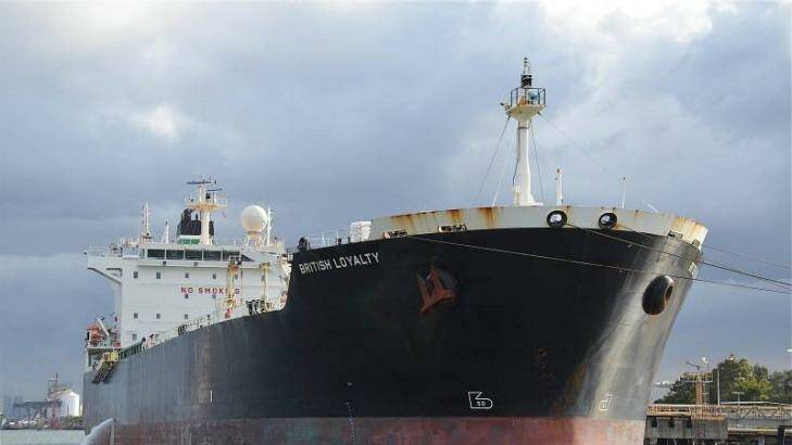 Petrol tanker British Loyalty. Photo: Supplied