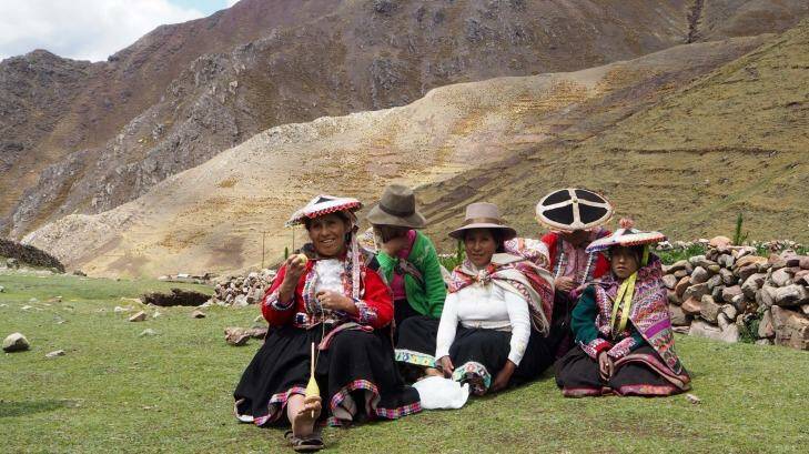 Local Peruvian women. Photo: Nina Karnikowski