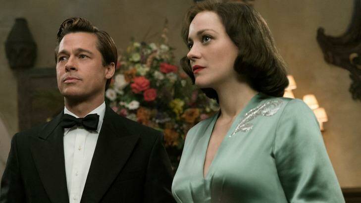 Brad Pitt and Marion Cotillard star in the upcoming film <i>Allied</i>. Photo: Daniel Smith