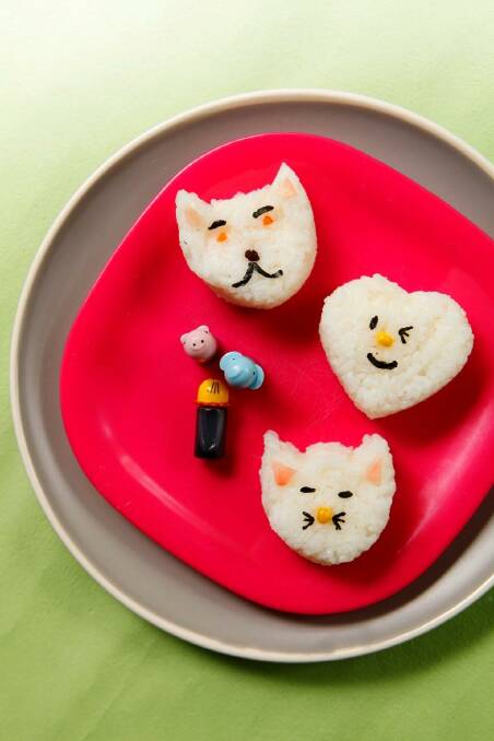 Surely you have time to spend 30 minutes making sushi faces for your little darling's lunch box?  Photo: Julian Kingma