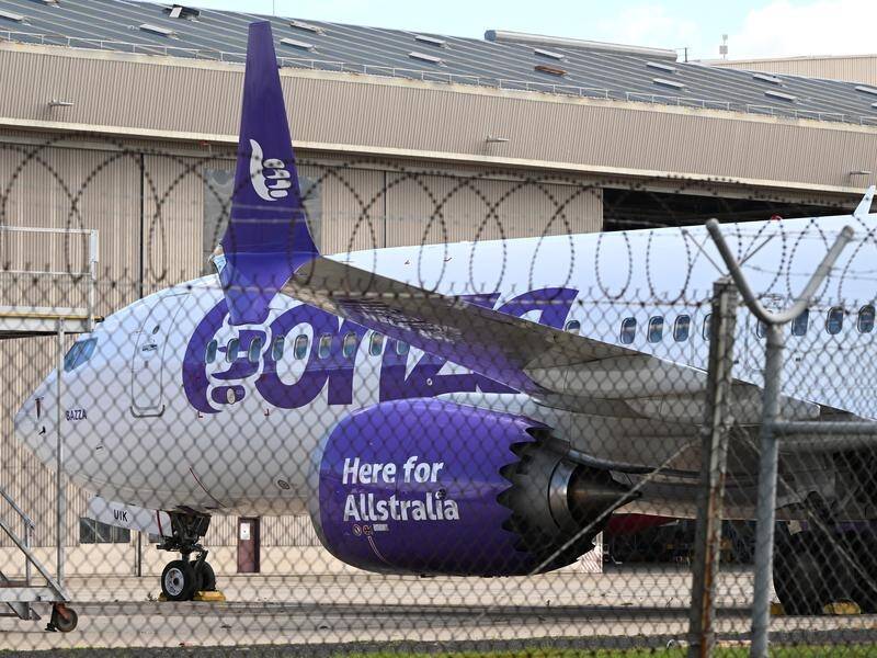 Bonza's lessors are enforcing their rights and have begun moving their fleet of planes overseas. (Joel Carrett/AAP PHOTOS)