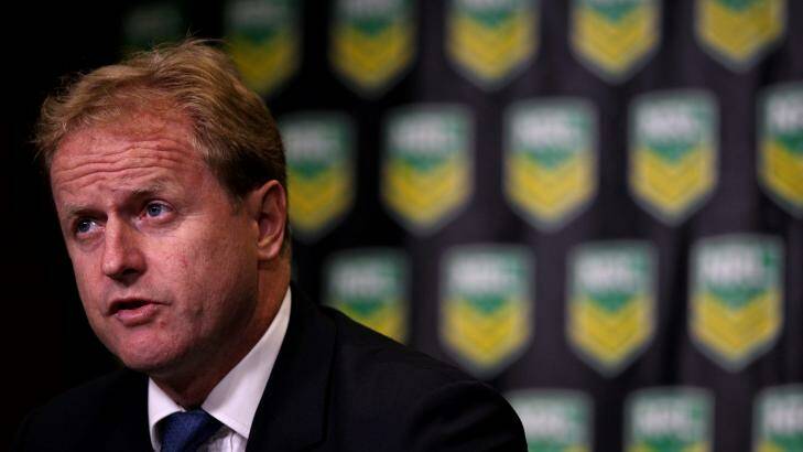 Is he the right man for the job?: NRL boss Dave Smith. Photo: Edwina Pickles