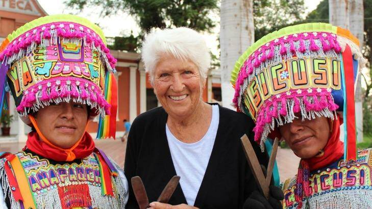 Dawn Fraser in Peru on an episode of  <i>Who Do You Think You Are?</i>  Photo: supplied