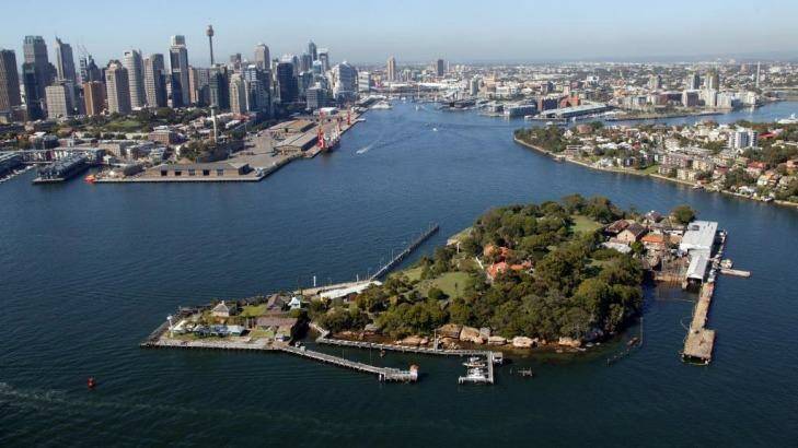 Goat Island was owned by Bennelong's family when the First Fleet arrived in 1788. Photo: Supplied