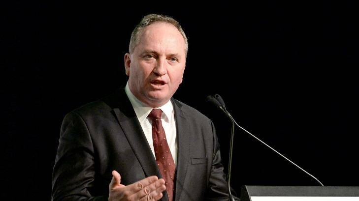 Barnaby Joyce's electorate is a big beneficiary of additional "Gonski" funding.  Photo: Bradley Kanaris