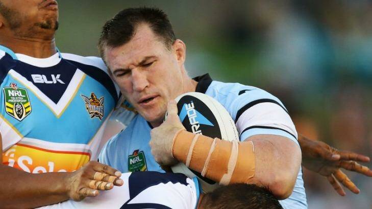 Back for the Sharks ... Paul Gallen may play against the Roosters on Saturday.