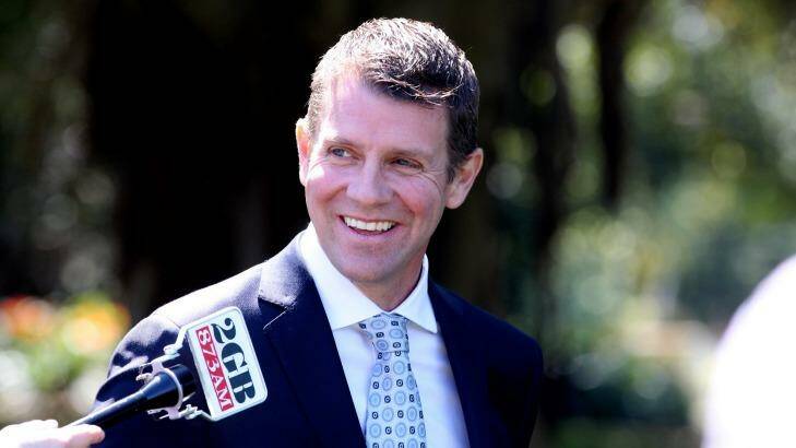 Mike Baird wanted to explore the prospect of taxpayer-funded elections.  Photo: Edwina Pickles