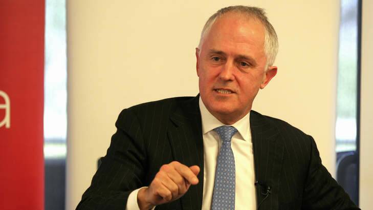 Creating distance between himself and the appointments of the ABC, SBS board: Malcolm Turnbull. Photo: Alex Ellinghausen