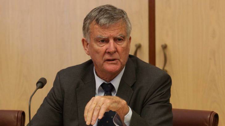 Senator Bill Heffernan says the government must secure the tax revenue base before spending on essential services is affected. Photo: Andrew Meares