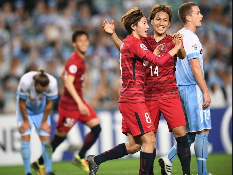 Sydney FC's run of Asian Champions League outs have continued with a 2-0 loss to Kashima Antlers.