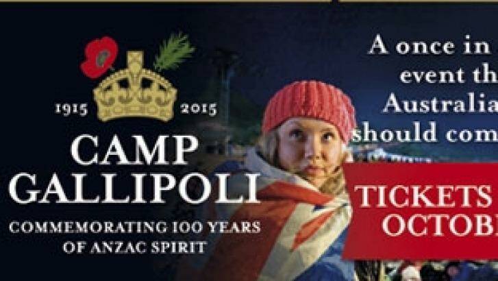 More than 40,000 people attended Camp Gallipoli.