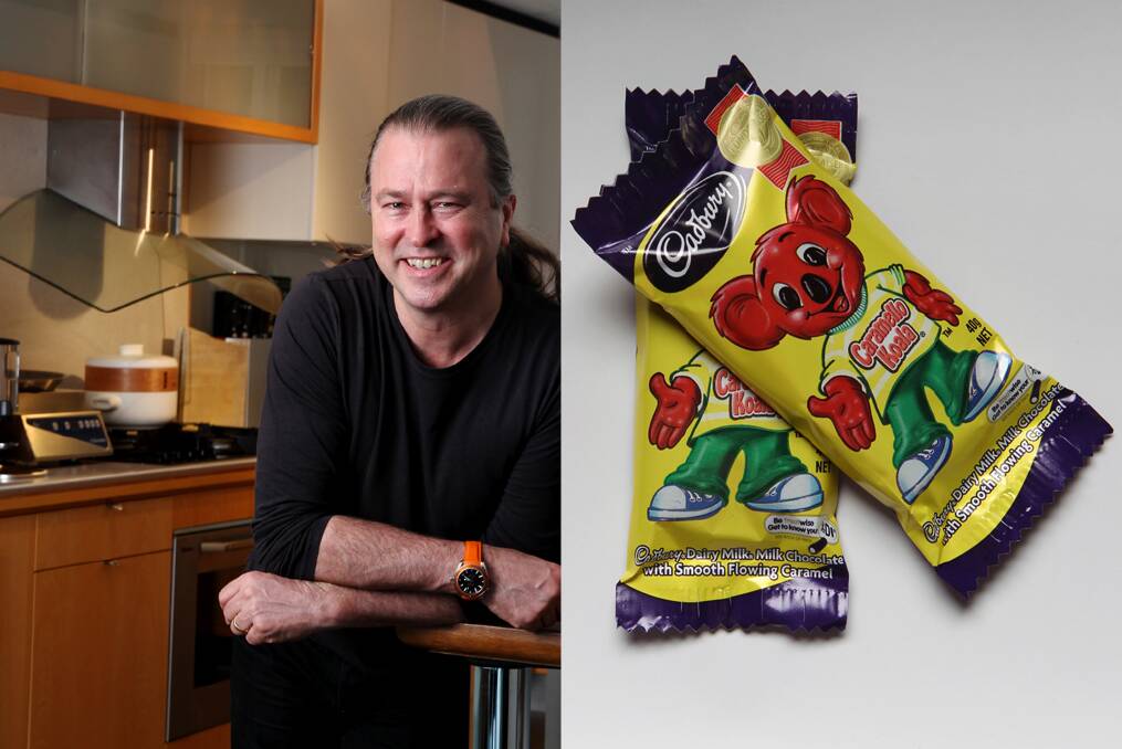 Neil Perry eats frozen chocolates such as Caramello Koalas, Twixes and Kit Kats. 'They're really industrial commercial chocolate, so they're too sweet but when you freeze them, it takes a lot of that sweetness out and makes them crunchy,' Perry says. Photo: Edwina Pickles