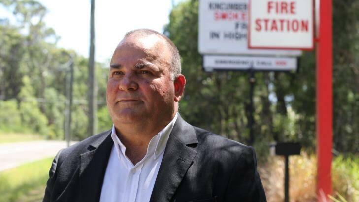 Terrigal Labor candidate Jeff Sundstrom, a former firefighter of 32 years.  Photo: Eryk Bagshaw