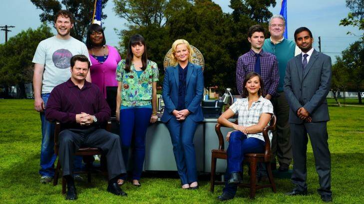 Absurd but loveable: The cast of <i>Park and Recreation</i>.