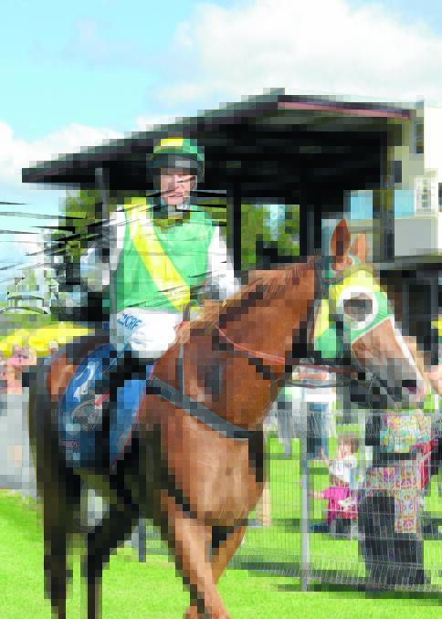 Single Spirit and Robert Thompson return to scale after winning the Guyra Cup earlier this year. The Taree gelding is now inked in for a Moree Cup run on September 6, his trainer s first runner at the western track.